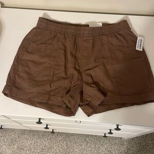 Old Navy Brown high rise shorts